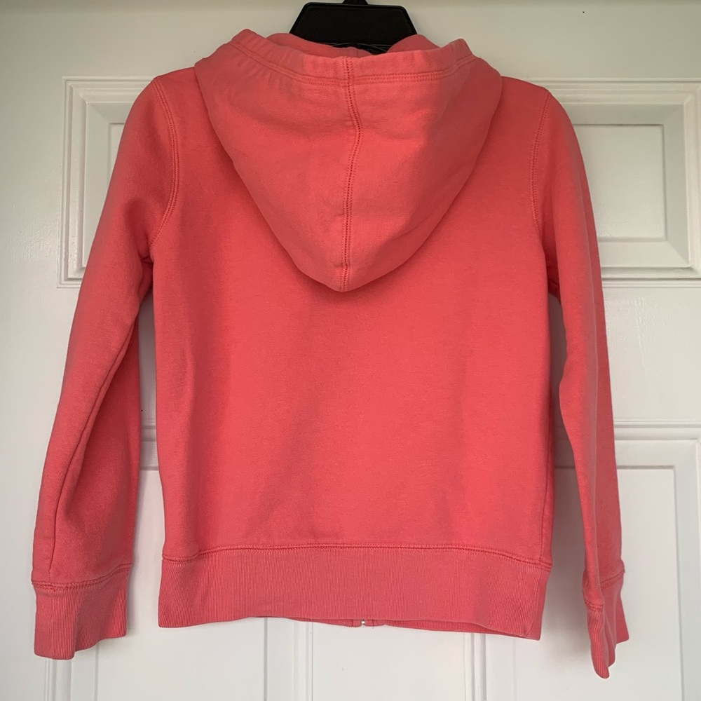 Gap Kids Hooded Jacket in Coral - size Medium - Picture 2 of 6